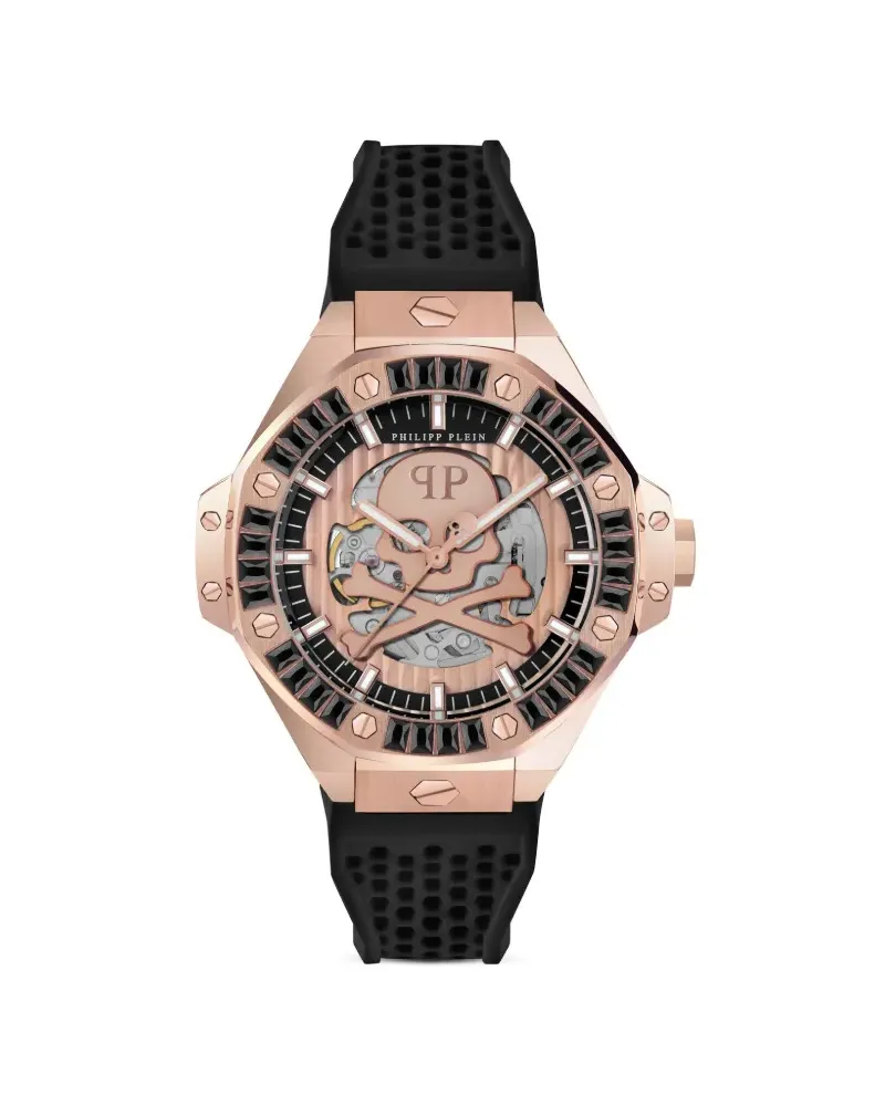 Philipp Plein keleton Royal 46mm - Rosa Rosa