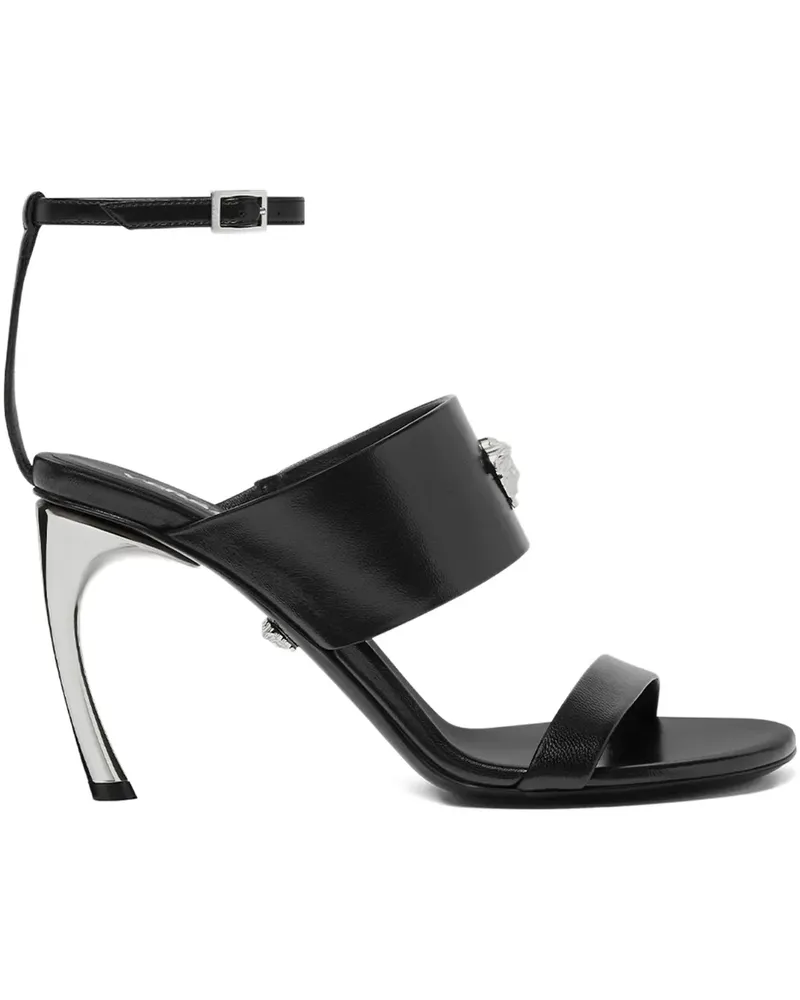 Versace Sandalen mit Medusa-Kopf-Verzierung - Schwarz Schwarz