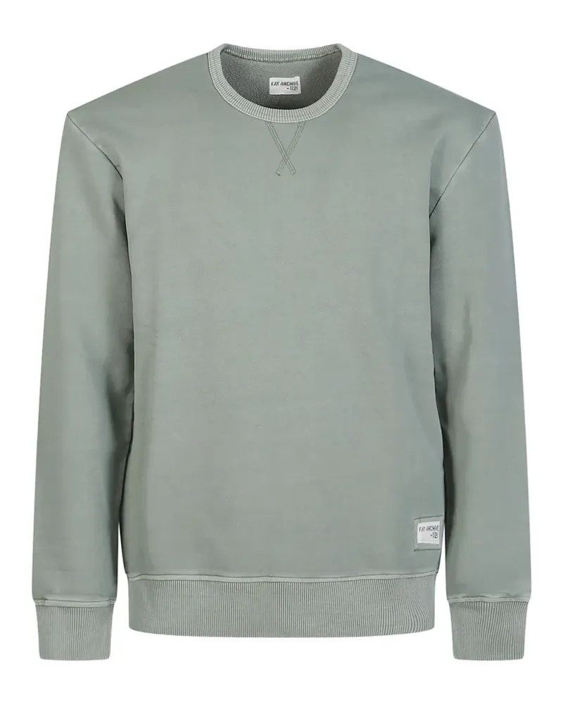 Fay Langärmeliges Sweatshirt - Grün Grün
