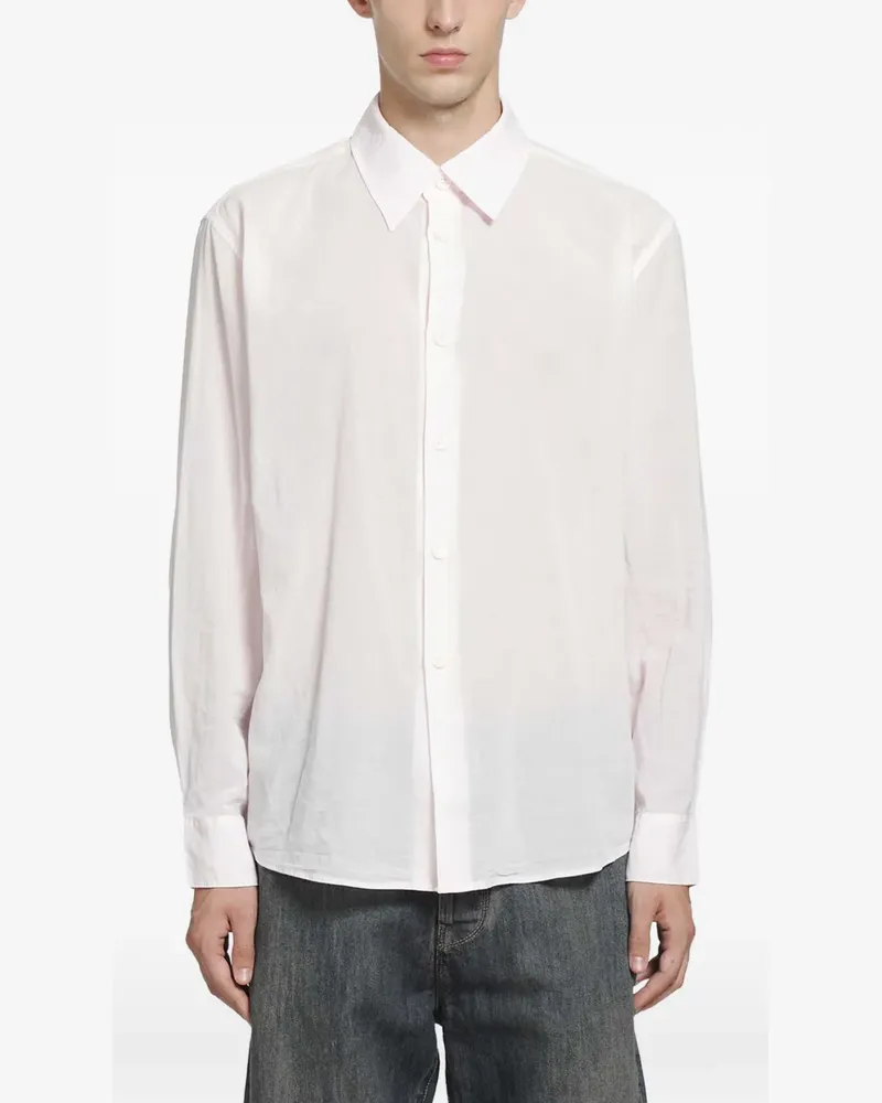 Our Legacy Beyond Hemd Hush Pink Pristine Voile - Rosa Rosa