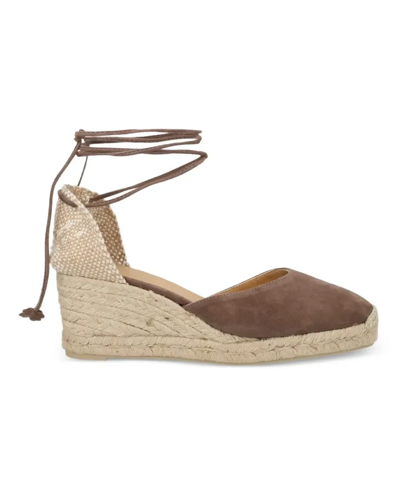 Castañer Carina Espadrilles mit Wedge - Braun Braun