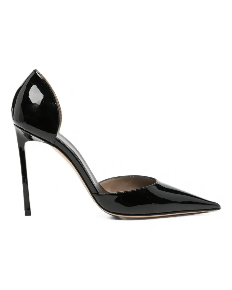 Tom Ford patent-finish d'Orsay pumps - Schwarz Schwarz