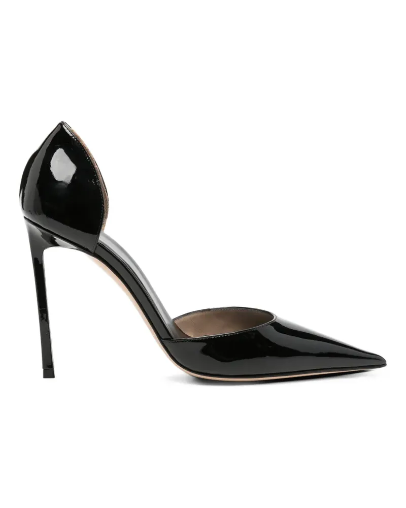 Tom Ford D'Orsay Pumps mit Lackfinish - Schwarz Schwarz