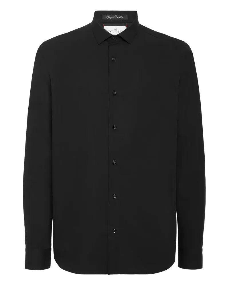 Philipp Plein Hemd mit Teddy-Motiv - Schwarz Schwarz