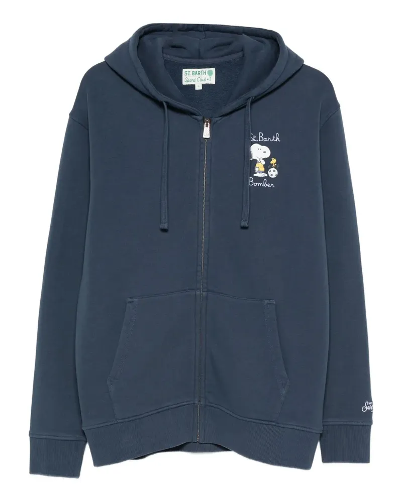 MC2 Saint Barth x Peanuts Mercer Kapuzenjacke - Blau Blau