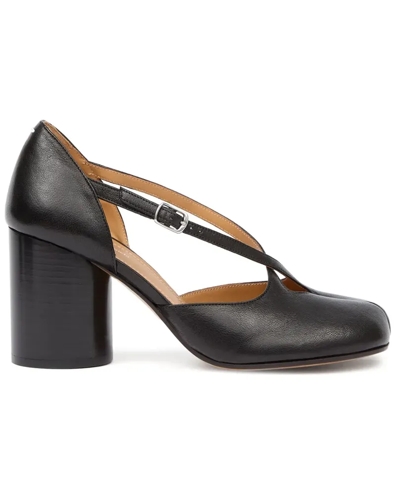 Maison Margiela Tabi Straps Pumps 80mm - Schwarz Schwarz