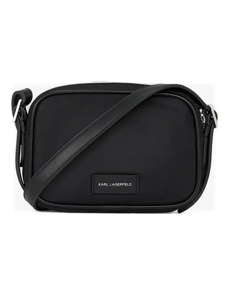 Karl Lagerfeld K/Signature Umhängetasche mit Logo - Schwarz Schwarz
