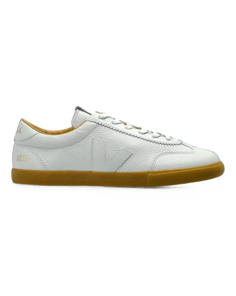 VEJA Volley Signature Sneakers - Weiß Weiß