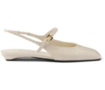 Ballerinas mit Slingback-Riemen - Nude
