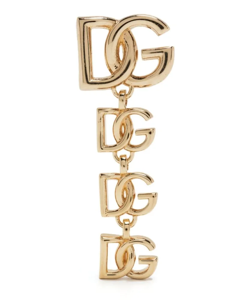 Dolce & Gabbana Ohrring mit poliertem Finish - Gold Gold