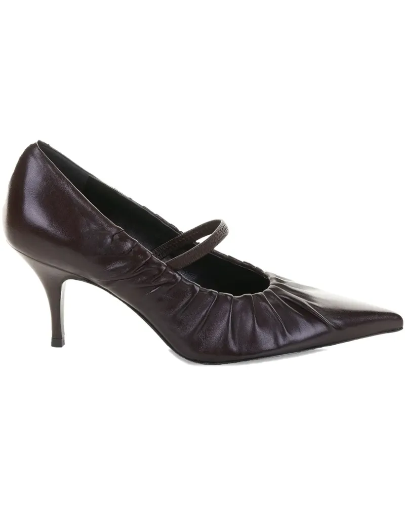 Guglielmo Rotta Spitze Allegra Pumps 70mm - Braun Braun
