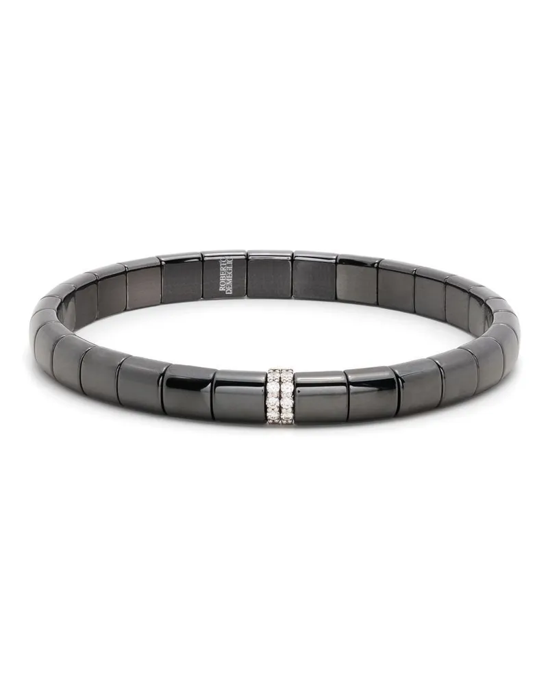 Roberto Demeglio Elastisches Armband - Silber Silber