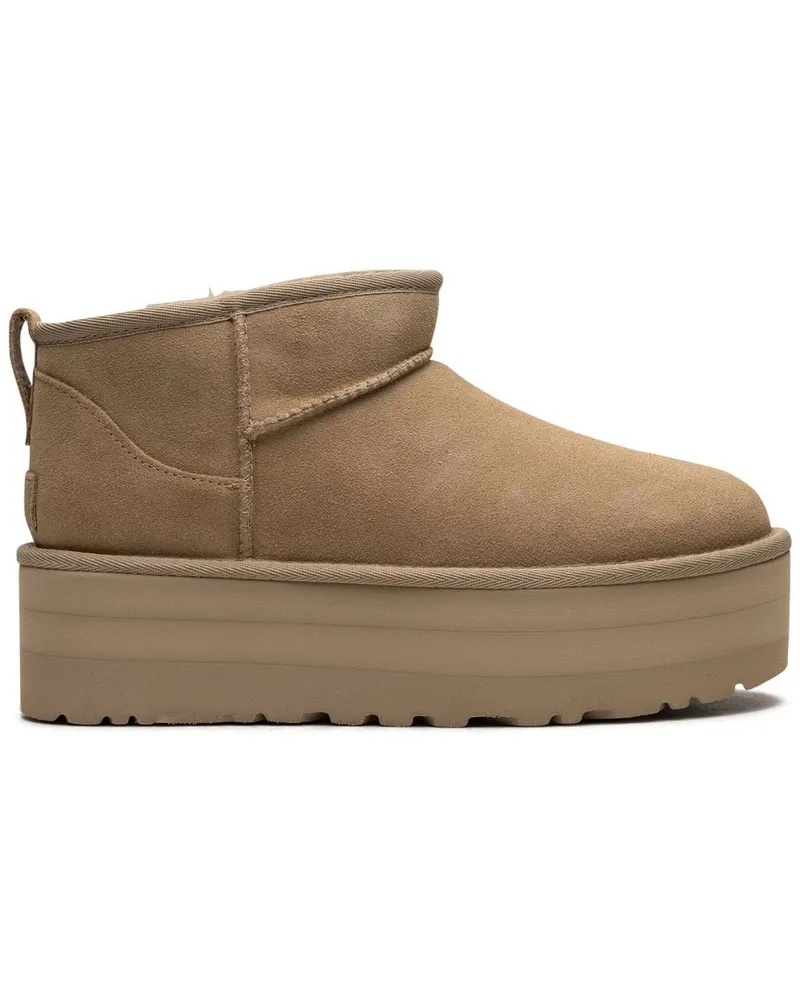 UGG Classic Ultra Mini Plateau-Stiefel 50mm - Nude Nude