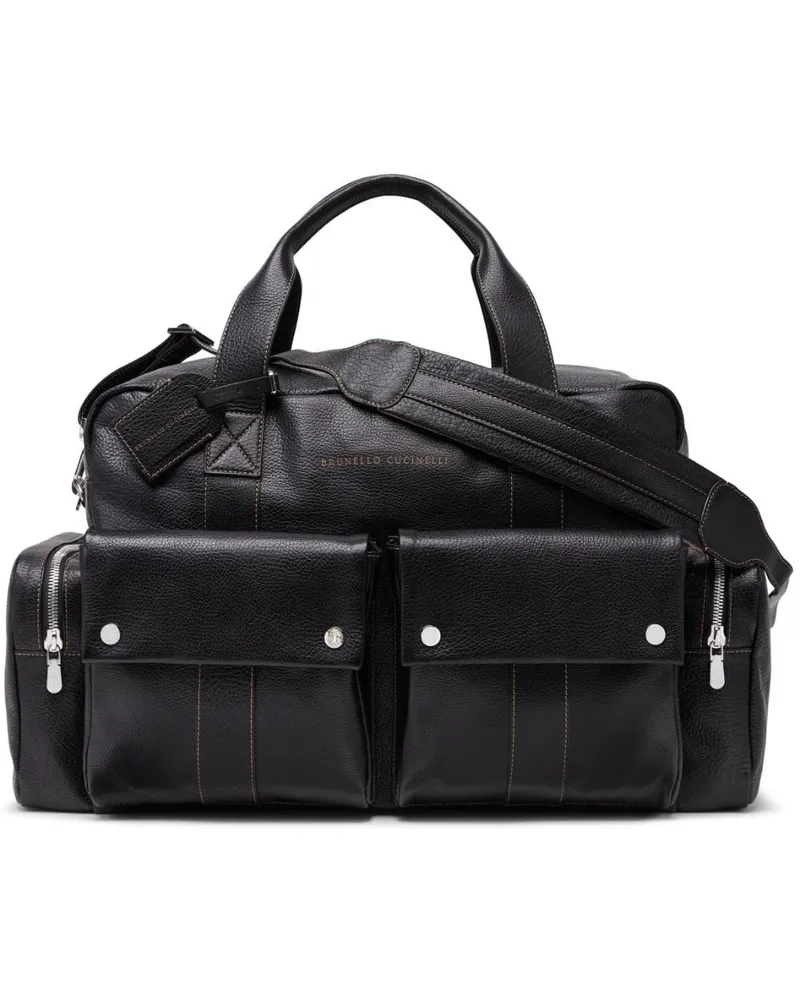 Brunello Cucinelli Leisure Tasche - Schwarz Schwarz