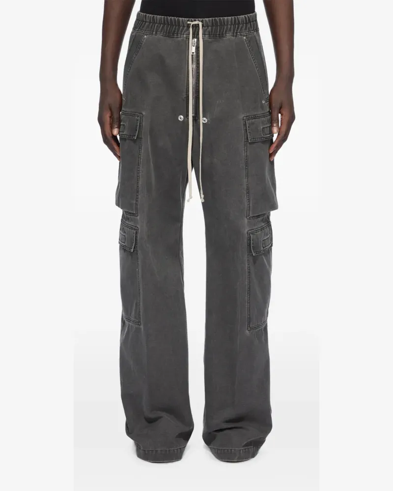 DRKSHDW by Rick Owens Cargohose mit Kordelzug - Grau Grau