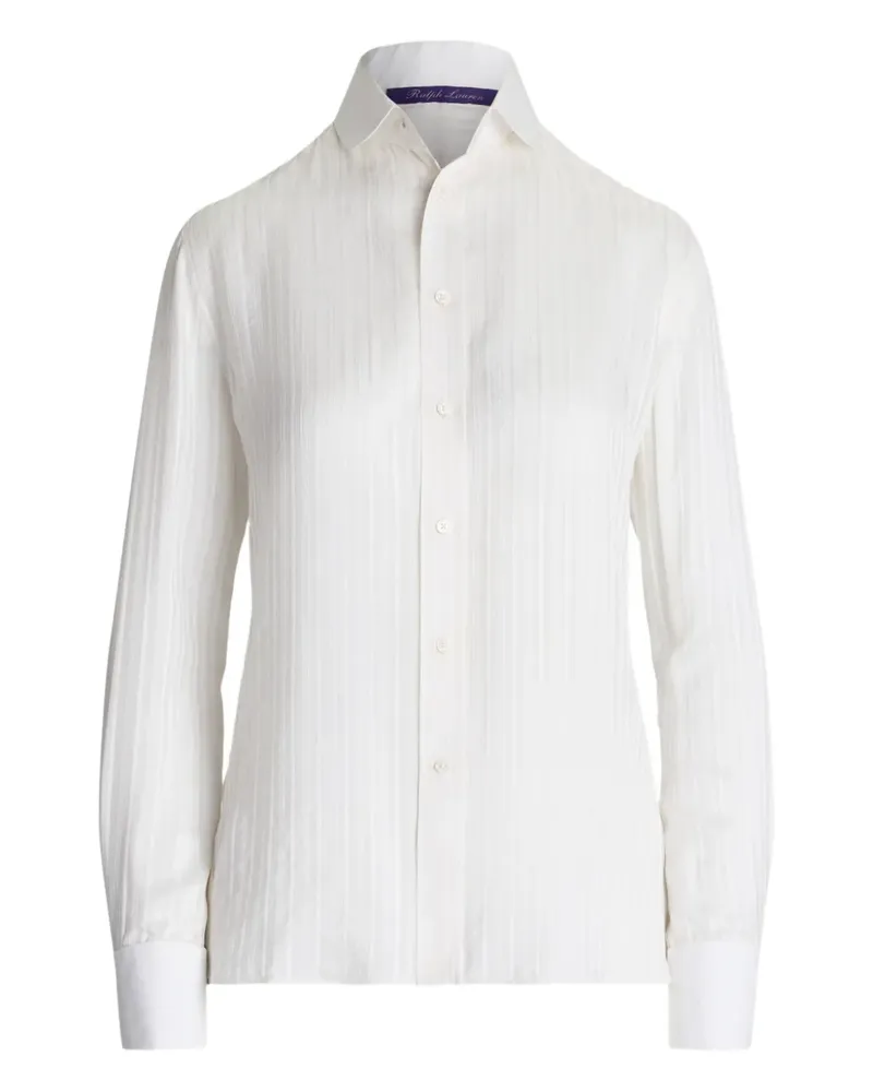 Ralph Lauren Hemd mit Nadelstreifen - Weiß Weiß