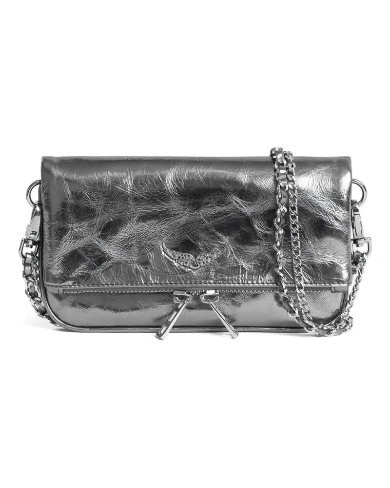 Zadig & Voltaire Rock Nano Vintage Clutch - Silber Silber