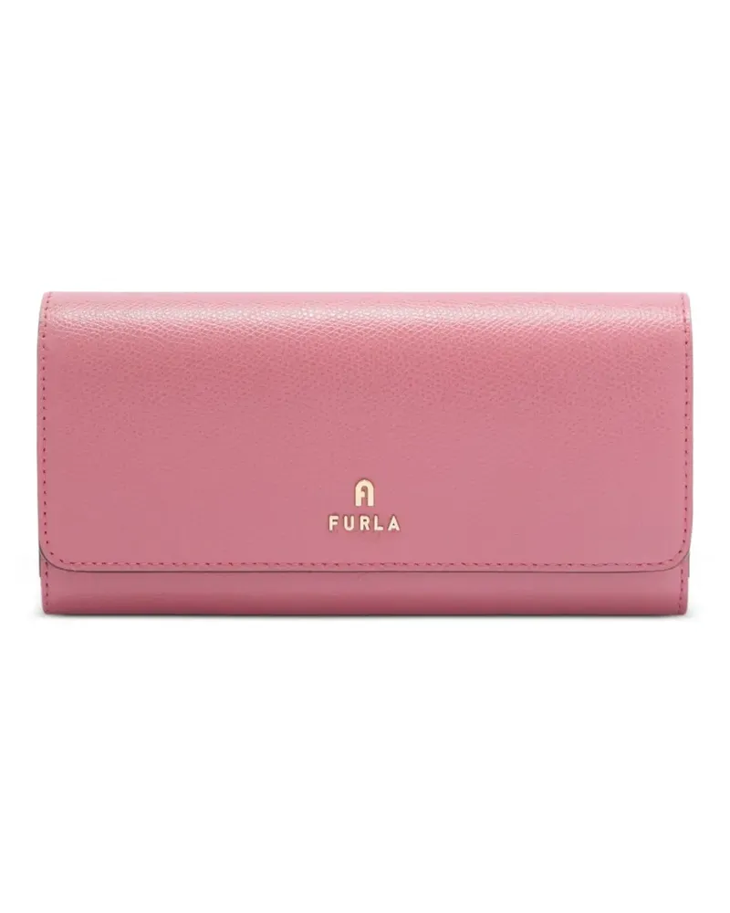 Furla Portemonnaie mit Logo-Schild - Rosa Rosa