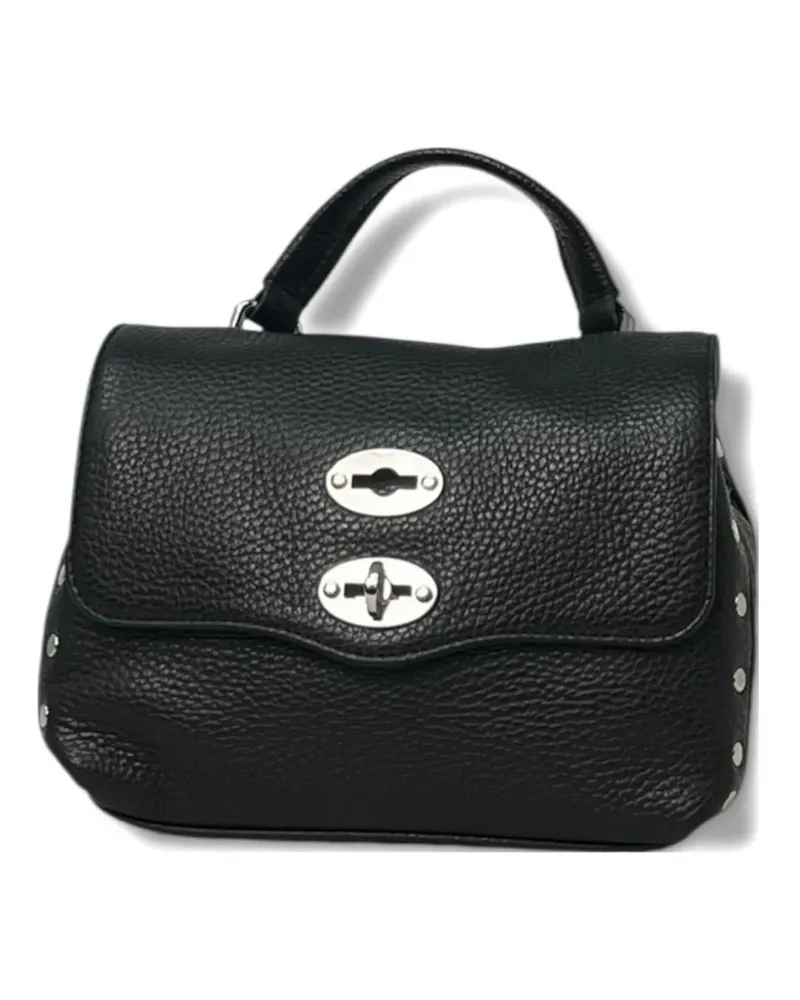 Zanellato Postina Daily Schultertasche - Schwarz Schwarz