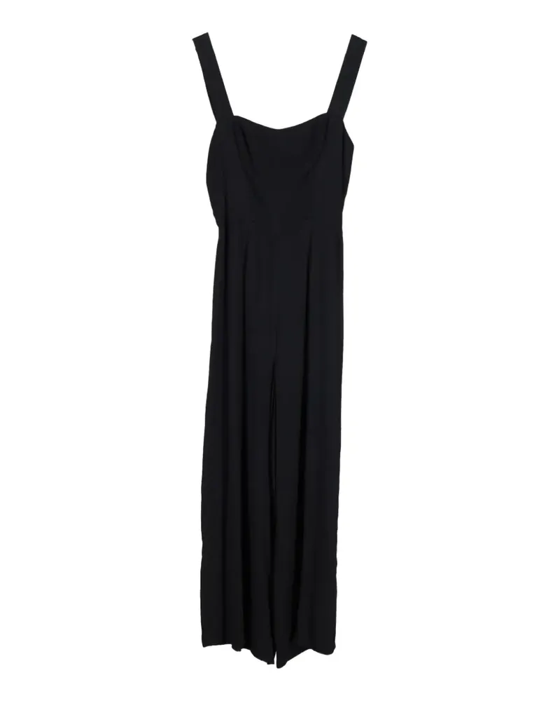 Reformation square-neckline sleeveless jumpsuit - Schwarz Schwarz