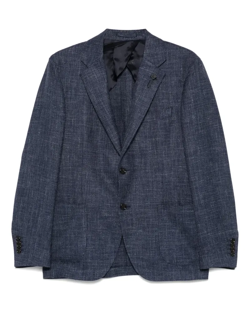 LARDINI Einreihiges Sakko - Blau Blau