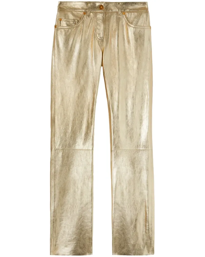 Palm Angels Hose mit geradem Bein - Gold Gold