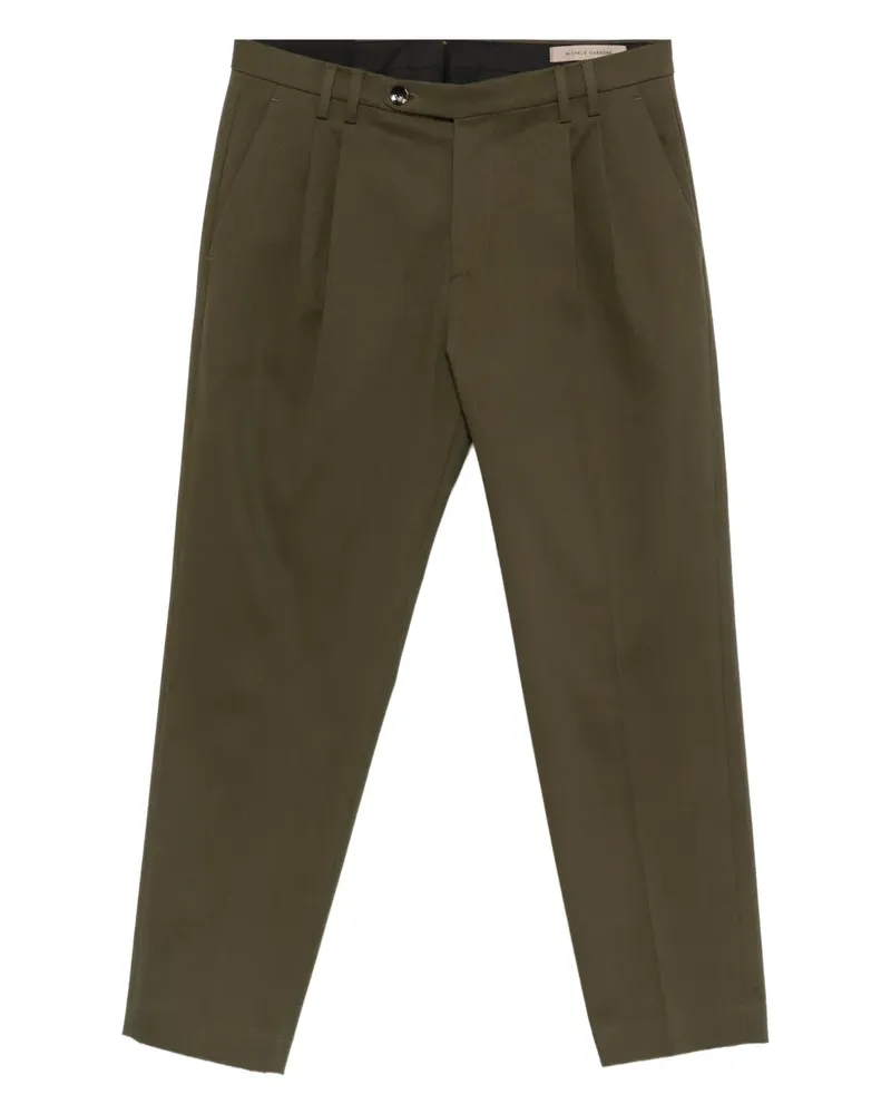 MICHAEL COAL Plissierte Hose - Grün Grün