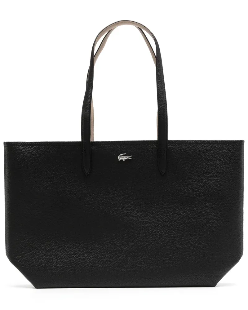 Lacoste Anna Tote Bag - Schwarz Schwarz
