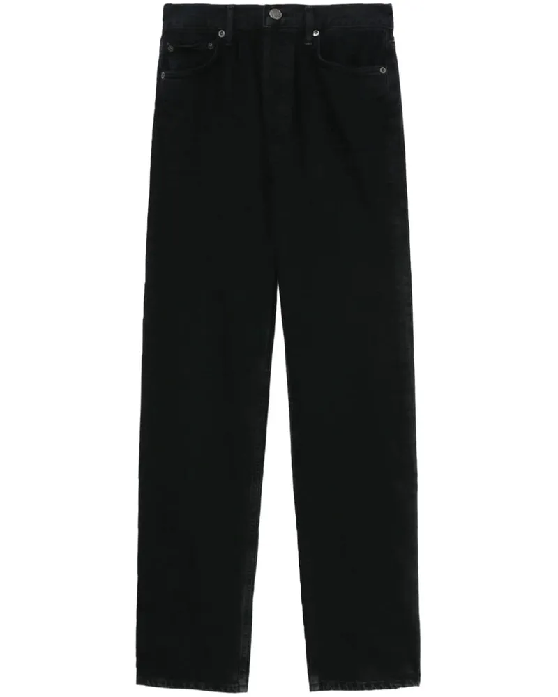 AGOLDE Gerade Jeans - Schwarz Schwarz