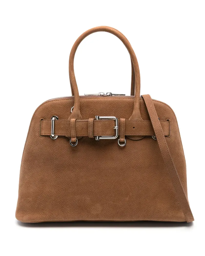 OSOI Mittelgroße Zip Brocle Tote Bag - Braun Braun