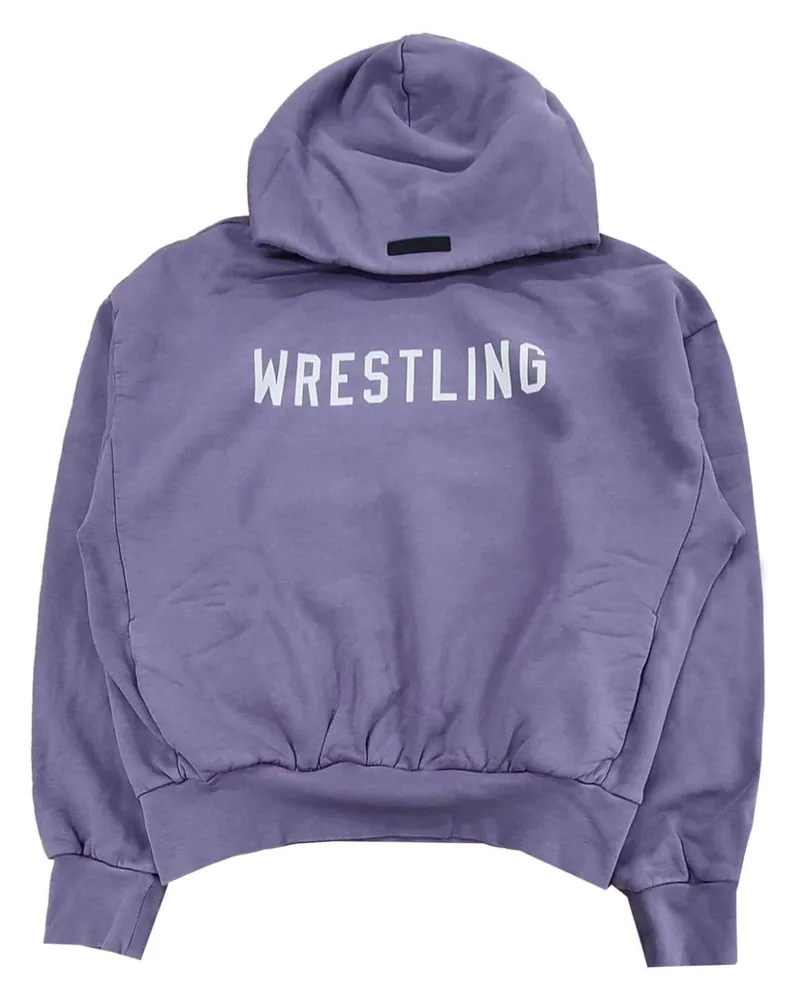 Fear of God Hoodie aus schwerem Fleece - Violett Violett