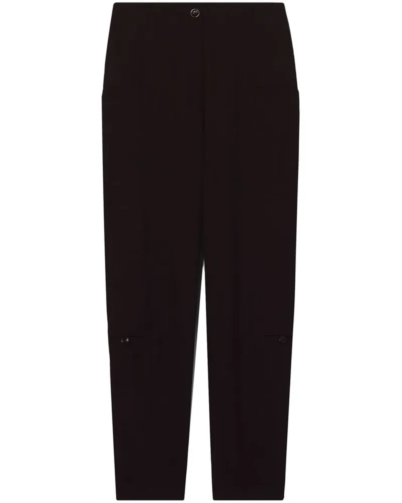 Proenza Schouler Tapered-Hose mit Taschendetail - Schwarz Schwarz