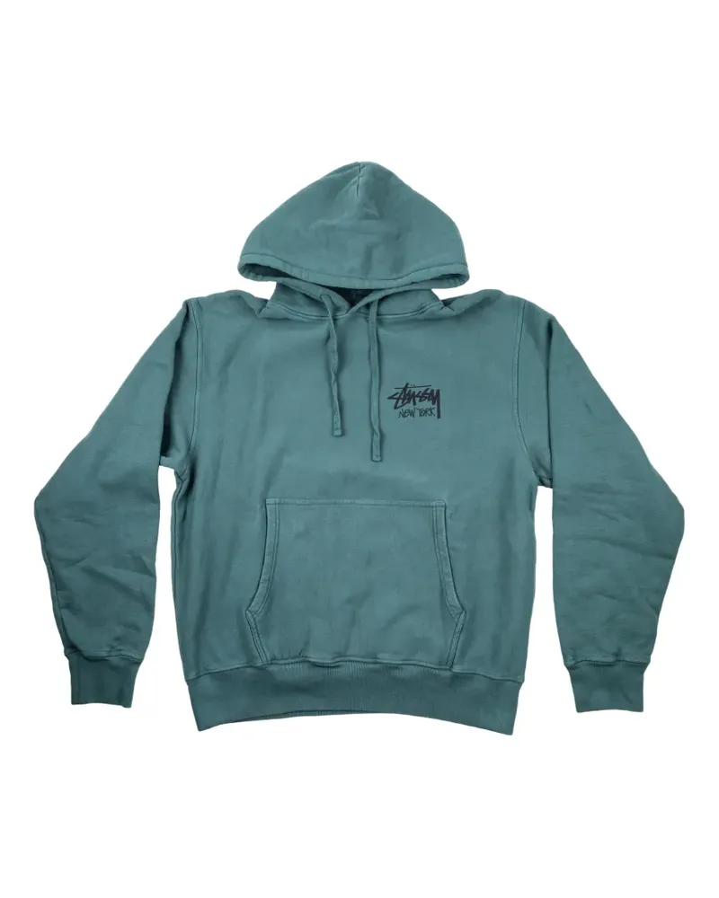 Stüssy Hoodie mit Kordelzug - Grün Grün