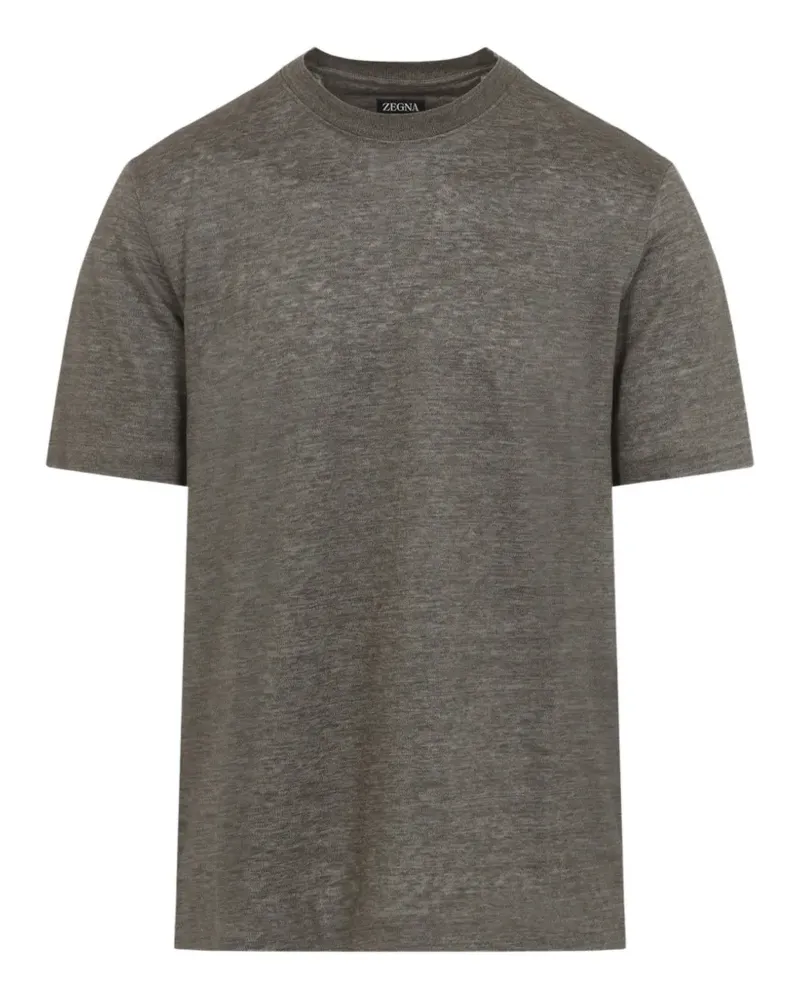 Ermenegildo Zegna CREW-neck T-shirt - Grau Grau