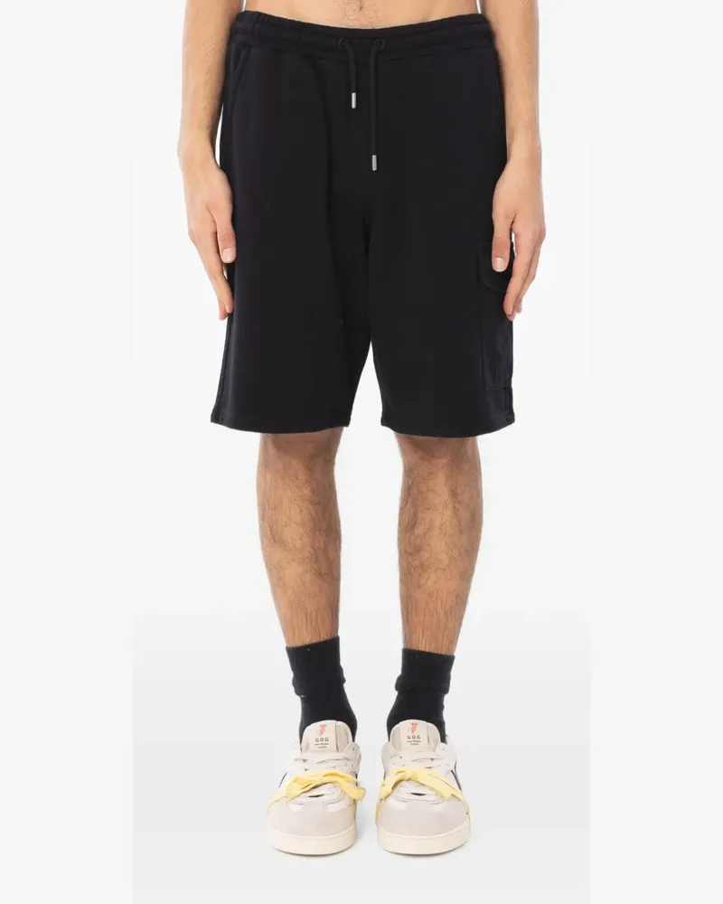 MC2 Saint Barth Argo Cargo-Shorts mit Kordelzug - Schwarz Schwarz