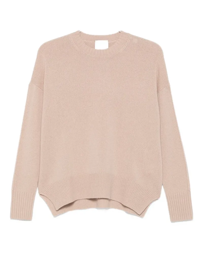 ALLUDE Kaschmirpullover mit Rundhalsausschnitt - Rosa Rosa