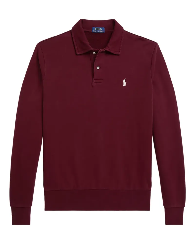Ralph Lauren Langärmeliges Poloshirt - Rot Rot
