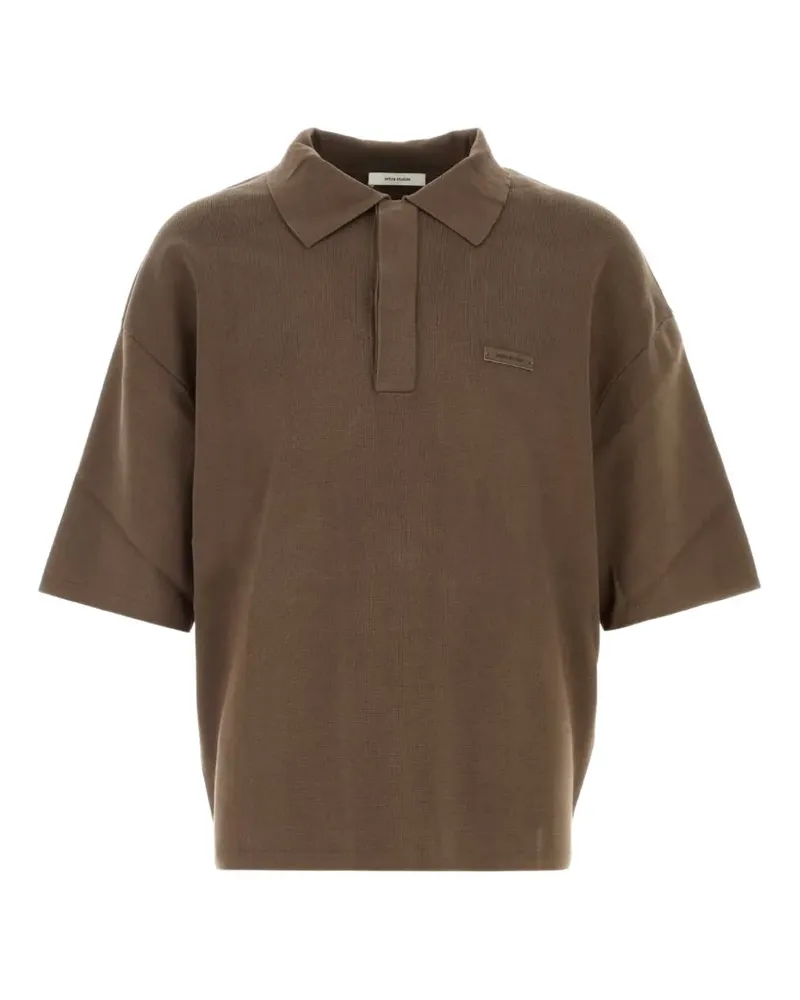 Entire Studios short-sleeve polo shirt - Braun Braun