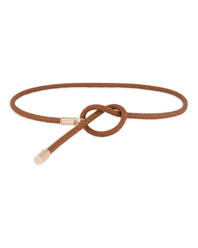 Gabriela Hearst braided rope belt - Braun Braun