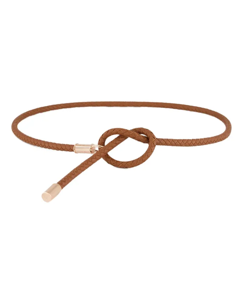 Gabriela Hearst braided rope belt - Braun Braun