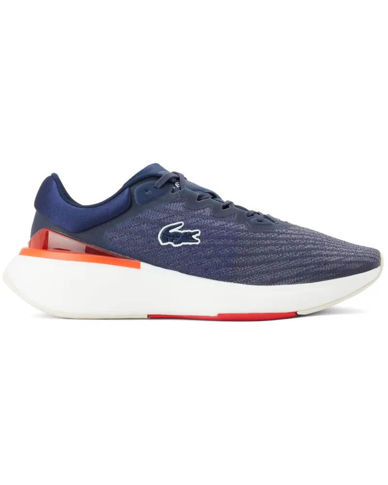 Lacoste Sneakers mit Logo-Stickerei - Blau Blau