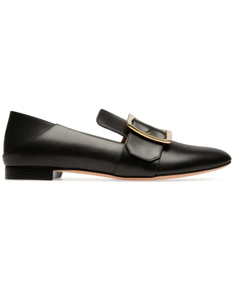 Bally Loafer mit Schnalle - Schwarz Schwarz