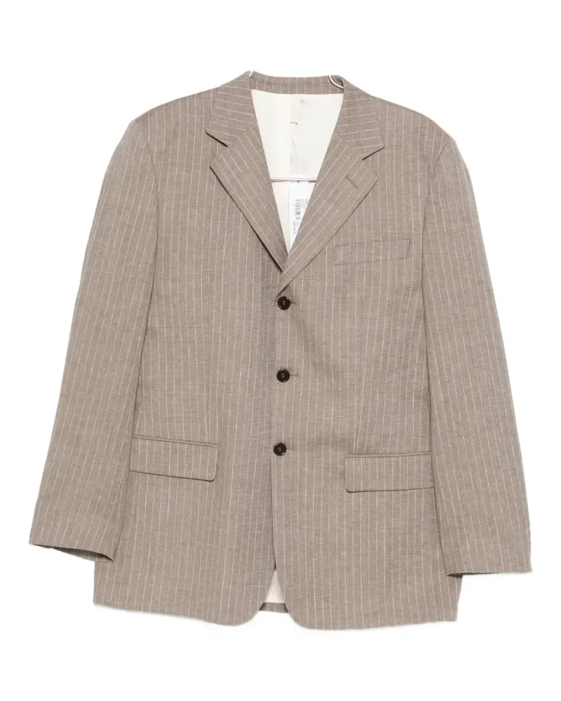 Sunflower Show pinstripe blazer - Nude Nude