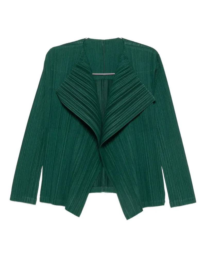 Issey Miyake Pleats Please blazer - Grün Grün