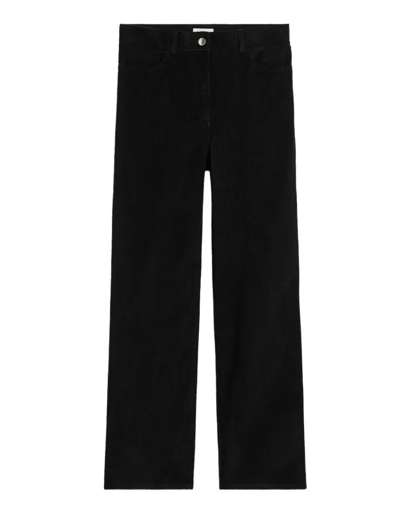 Totême Hose aus Cord - Schwarz Schwarz