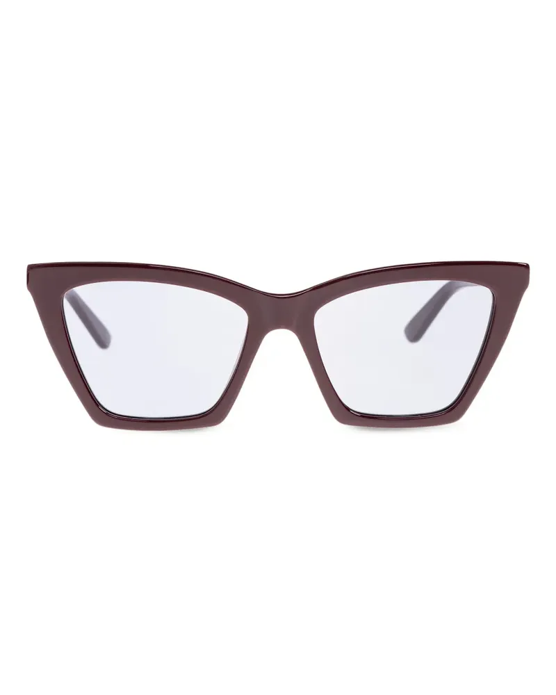 Alexander McQueen Sonnenbrille mit Cat-Eye-Gestell - Rot Rot