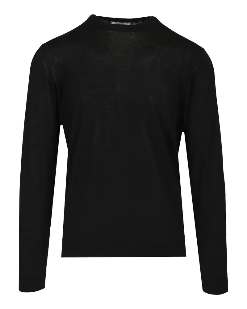 Filippo de Laurentiis Pullover mit rundem Ausschnitt - Schwarz Schwarz