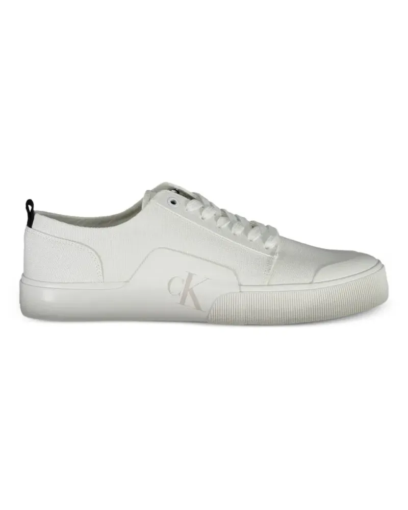 Calvin Klein logo-print sneakers - Weiß Weiß