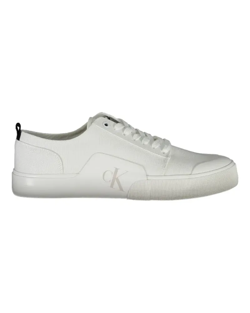 Calvin Klein logo-print sneakers - Weiß Weiß