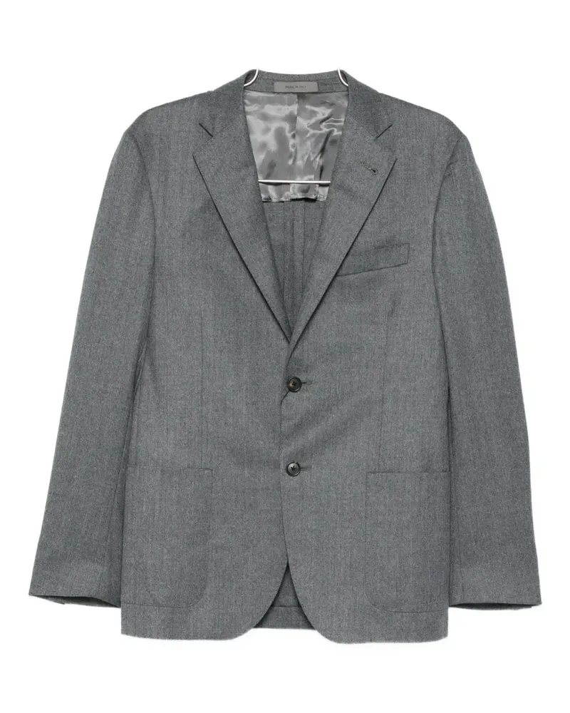 Corneliani notched-lapel blazer - Grau Grau